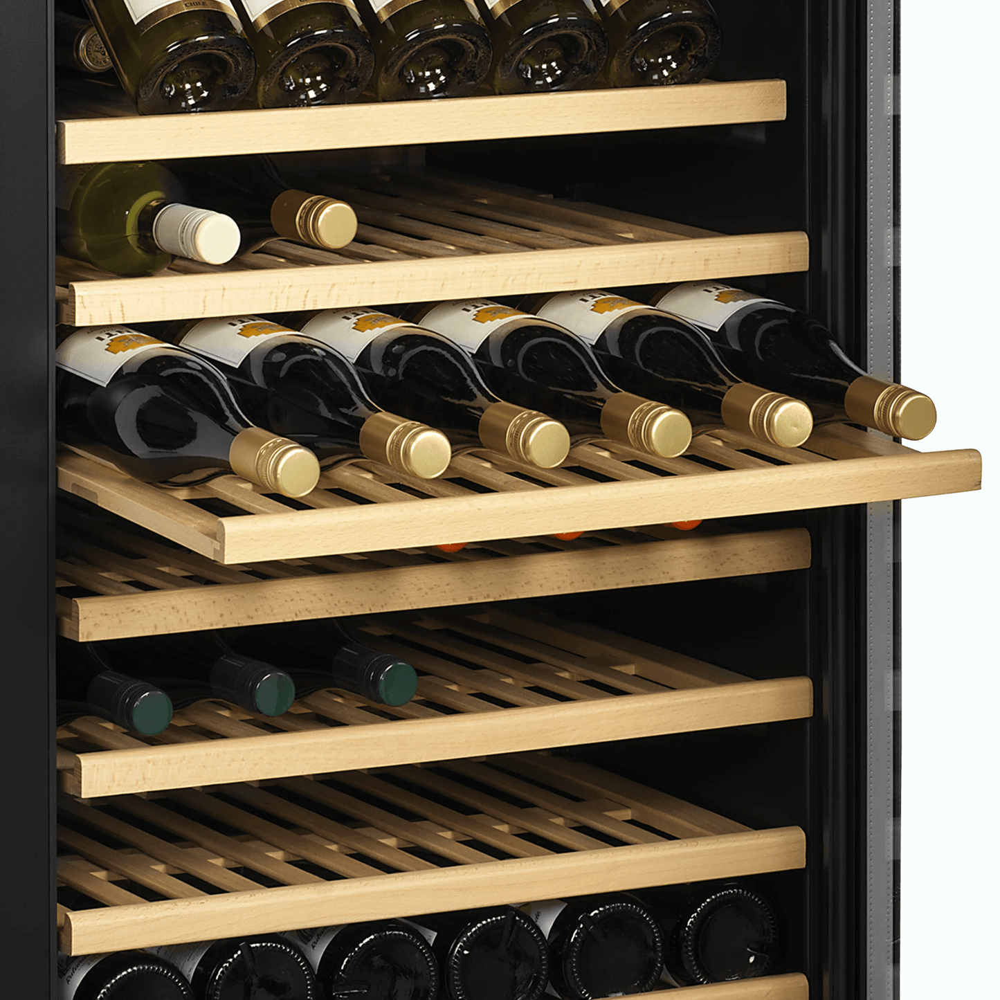 Tefcold TFW400-2S - Close Up View Of Shelves